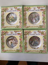 Royal Doulton 4 Brambly Hedge Spring Summer Autumn Winter 8