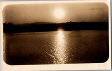 RPPC View of Grout Pond, Green Mountain Nat'l Forest VT c1910 Vtg Postcard Q06 picture