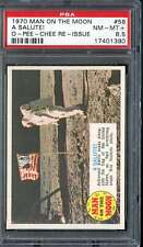 1970 O-PEE-CHEE MAN ON THE MOON #56 A SALUTE PSA 8.5 *DS13058 picture