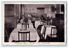c1940s Bahnhof Hotel Buchen (Bad Odenwald) Buchen, Germany Antique Postcard picture