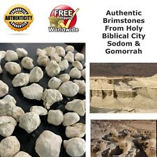 150 PCS SULFUR BALL FROM SODOM & GOMORRAH BIBLICAL CHRISTIAN RELEGIOUS GIFTS picture