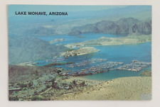 Aerial View of Lake Mohave Arizona Postcard Unposted picture