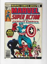 Marvel Super Action #1 Newsstand Captain America 1977 series Marvel picture