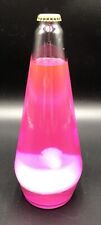 Vintage Lava Glass Bottle ONLY With Pink Liquid picture
