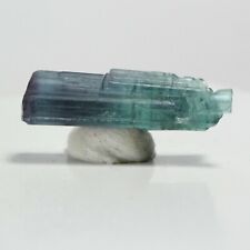 2.20ct Blue Tourmaline Crystal Gem Mineral Afghanistan Indicolite Indigolite D28 picture