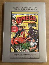 Omega The Unknown Vol 1 Marvel Masterworks REGULAR COVER New HC Hardcover Sealed picture