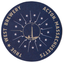 True West Brewing Co (7th Brewing Co) Beer Coaster Alton MA picture