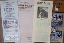 Vintage Oatman Arizona Travel Brochure Lot  picture