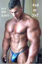 Handsome Muscular Male Bodybuilder Gay Interest Photo Photograph Reprint #16 picture
