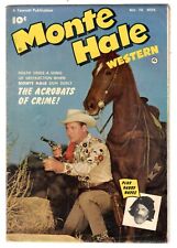 Monte Hale Western #78 (1952) Fawcett Publication Good to Very Good picture