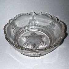 Jefferson Glass Ribbed Draped Dish 4.5in picture