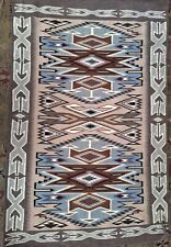 Exceptionally fine Navajo rug vintage handwoven wool picture