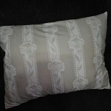 Vintage HARRIS BLU PRINT Quality Ticking Feather And Down Proof Feather Pillow picture