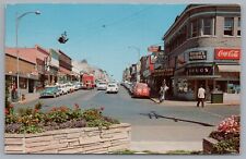 Street View Pacific Ave Bremerton Washington Drug Store Coca Cola Sign Postcard picture