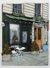 Scott Steele European CAFE 3D Wall Plaque Wall Art Signed picture