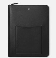 New In Box Montblanc Sartorial Folio Calfskin Leather Lg A4.  Retail $1,250 picture