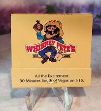 LAS VEGAS'S WHISKEY PETE'S  Match Box -Vintage Matches Memorabilia-refurbished picture