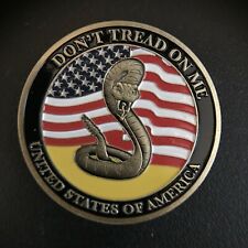CHALLENGE COIN, NRA, DONT TREAD ON ME, 2ND AMENDMENT, THE RIGHT TO BEAR ARMS picture