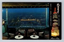 Mexico City-Mexico, Night View Muralto Restaurant Bar, Vintage Postcard picture