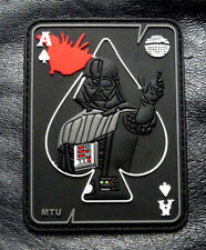 Darth Vader Join The Dark Side Ace spade Dead Card Patch (PVC Rubber-MTB52) picture