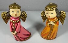 2 Vtg MCM Angels 60's Holiday~ Christmas Decor~ Made in Japan 8