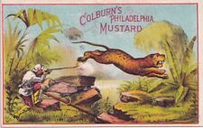 1800s Victorian Trade Card -Colburn's Philadelphia Mustard picture