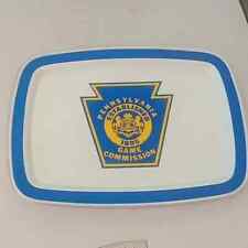 PA Game Commission Metal Serving Tray Vintage picture
