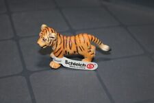 Schleich Standing ORANGE TIGER CUB Wildlife Figure Retired 14187 New Free S&H picture