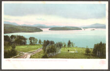 Lower Saranac Lake from The Algonquin NY undivided back postcard 1900s picture