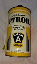 VINTAGE PYROIL TOP OIL A 32 OZ CAN COLLECTABLE OIL CAN  picture