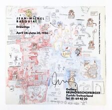 Basquiat, Jean-Michel 1986 Bruno Bischofberger Exhibition Announcement - SIGNED picture