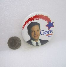 2000 Al Gore Political Button Pin picture
