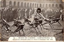 1915 WW1 RPPC Postcard German Machine Guns Captured in Artois & Champagne France picture