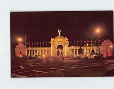 Postcard The Prince's Gates Illuminated Canadian National Exhibition Canada picture
