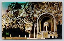 Le Monument Aux Morts NICE France VINTAGE Hand Tinted RPPC Postcard picture