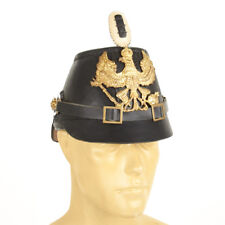 Prussian Jager Enlisted Shako Leather Helmet picture
