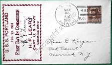 USS PORTLAND CA-33 Commissioning cover dated 1933 (CAN-39) picture