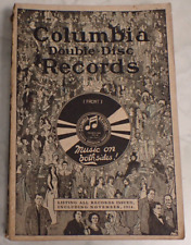 Columbia Double Disc Records Catalog November 1914 picture