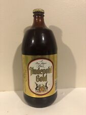 1980’s EMPTY Hudepohl Labeled Quart Beer Bottle W/ Original Cap Cincinnati Ohio picture