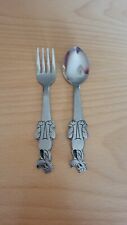 Walt Disney Prod. Stainless By Bonny Youth FORK & SPOON Pluto Japan Flatware picture