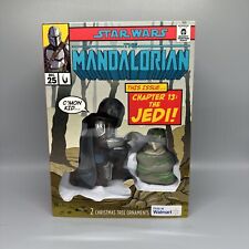 Hallmark Mandalorian and Grogu Ornaments 2023 Walmart Comic Book Case Fresh picture