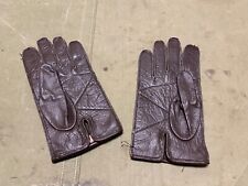 WWII US ARMY WINTER WOOL COMBAT FIELD GLOVES picture