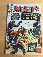 avengers 15 1965 Stan Lee Story, Jack Kirby Art Death of Baron Zemo  picture