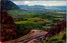 Hawaii Nuuanu Pali T.H. Panorama of Island  Vintage Postcard spc4 picture