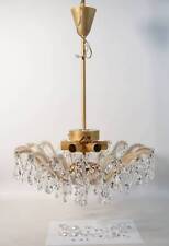 Vintage Shabby Chic Crystal Glass Chandelier 50cm 6-flammig picture