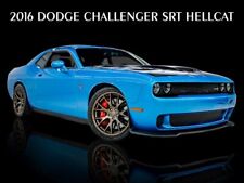 2016 Dodge Challenger SRT Hellcat Metal Sign: 12x16