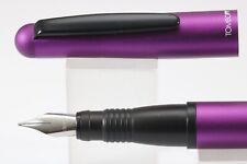 Vintage Tombow Object Purple Medium Fountain Pen, BT (Cased & Ink) picture
