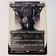 Magic The Gathering Mtg Sheoldred, the Apocalypse Concept Borderless Dominaria picture