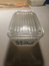 Vintage 1.5 Pt. PYREX 502 Amish Butterprint  Refrigerator Dish With Lid picture