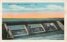 Postcard Spillway at Cross Lake Shreveport Louisiana LA WB picture